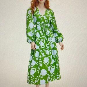 Kate Spade x Target Linen Floral Dress